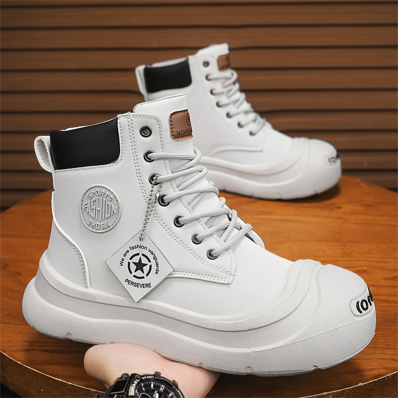 ショート丈アンクルブーツ　おしゃれで快適なハイカットメンズス - Men'S Fashion Footwear のレビューと価格