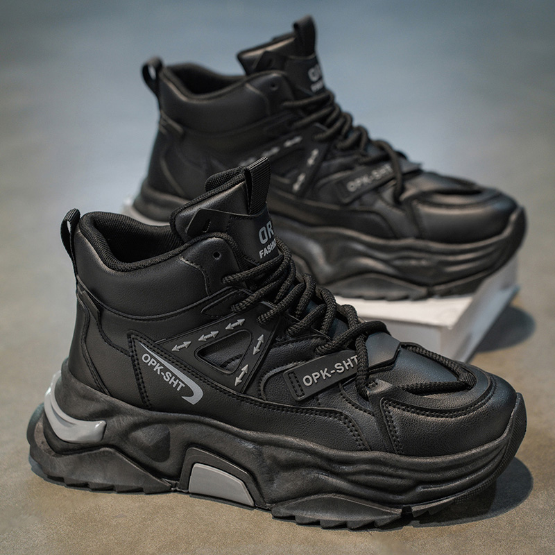 ハイカット通気性滑り止めメンズフットウェア2025秋ホットセ - Men'S Fashion Footwear のレビューと価格