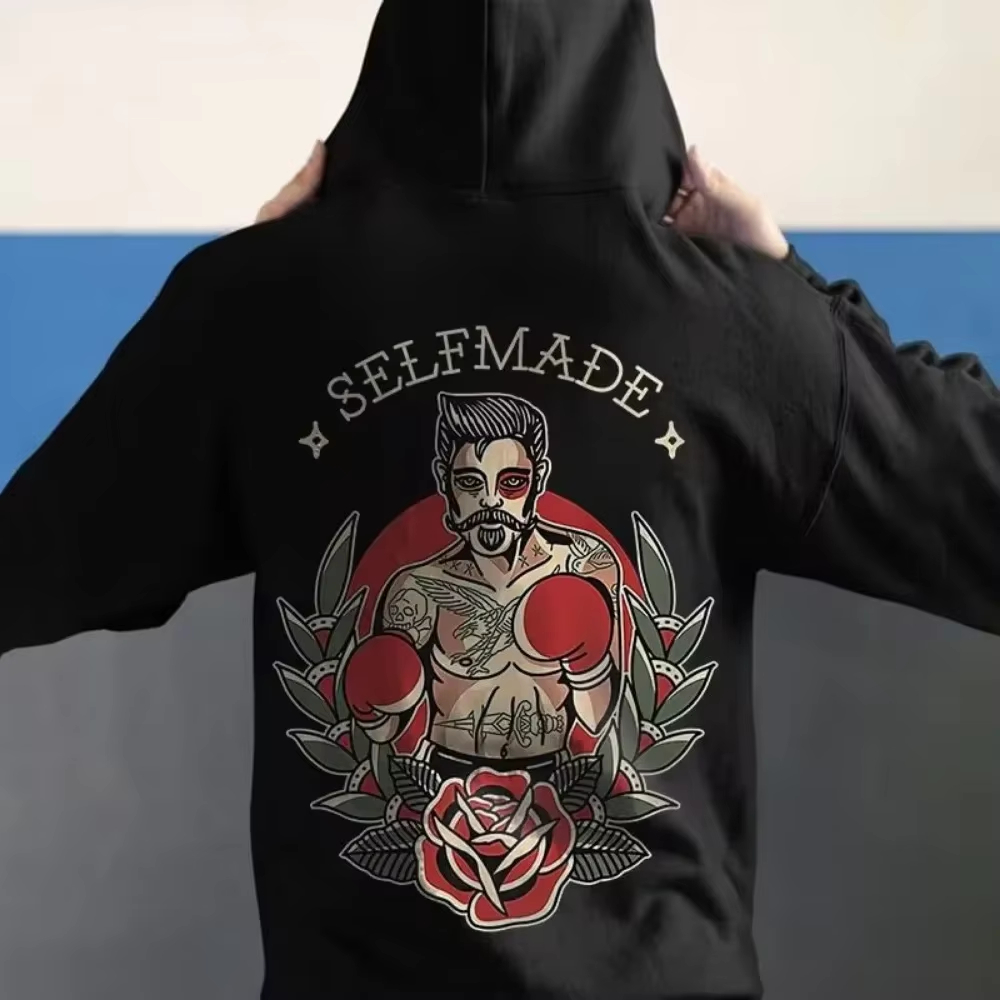 男性と女性のための綿のフード付きスウェットシャツ,綿のフリー - Mens Fashion Style Images のレビューと価格