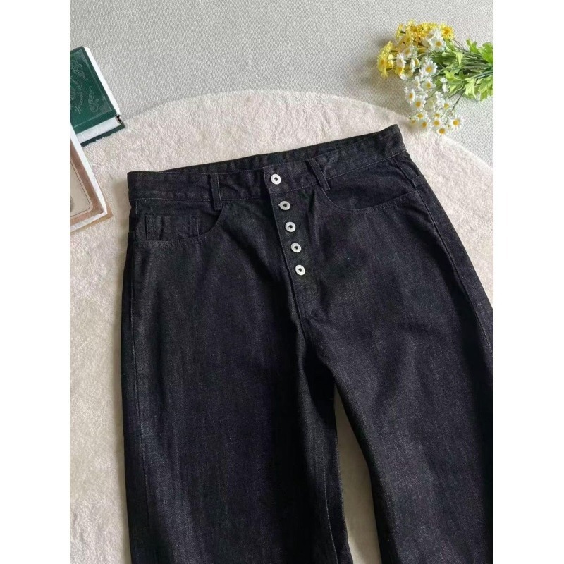 メンズジーンズ原宿夏レタープリントデニムパンツヒップホップハ - Jeans Pants Fashion Men のレビューと価格