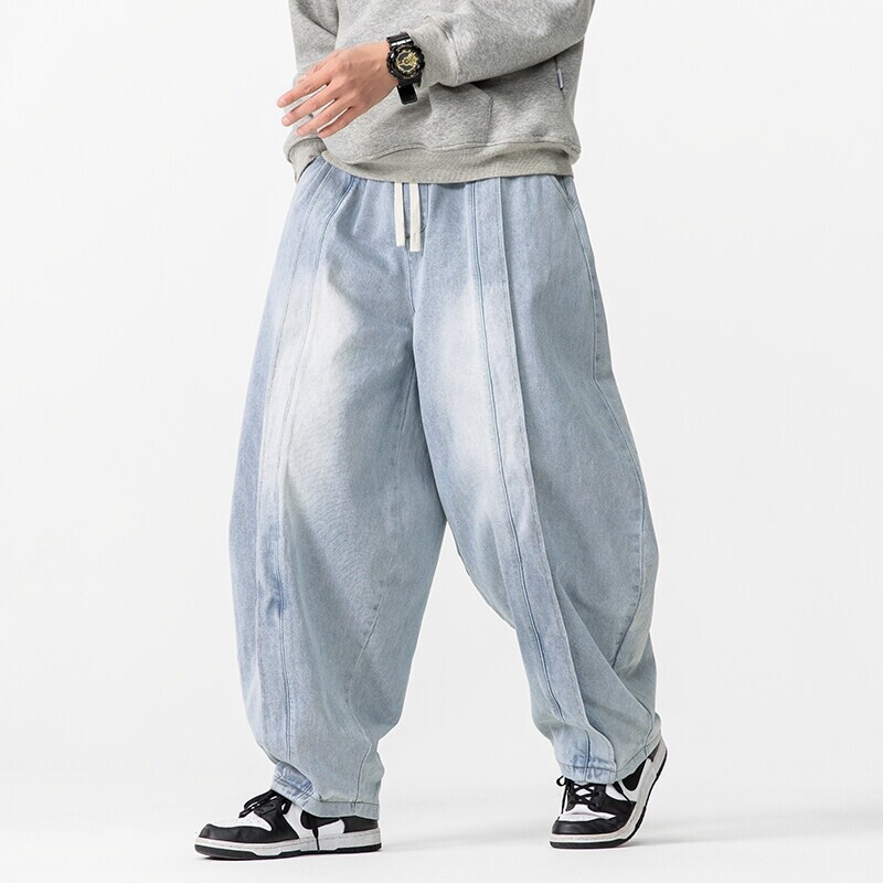 ヴィンテージメンズハーレムパンツ,ルーズフィット,ヒップホッ - Jeans Pants Fashion Men のレビューと価格