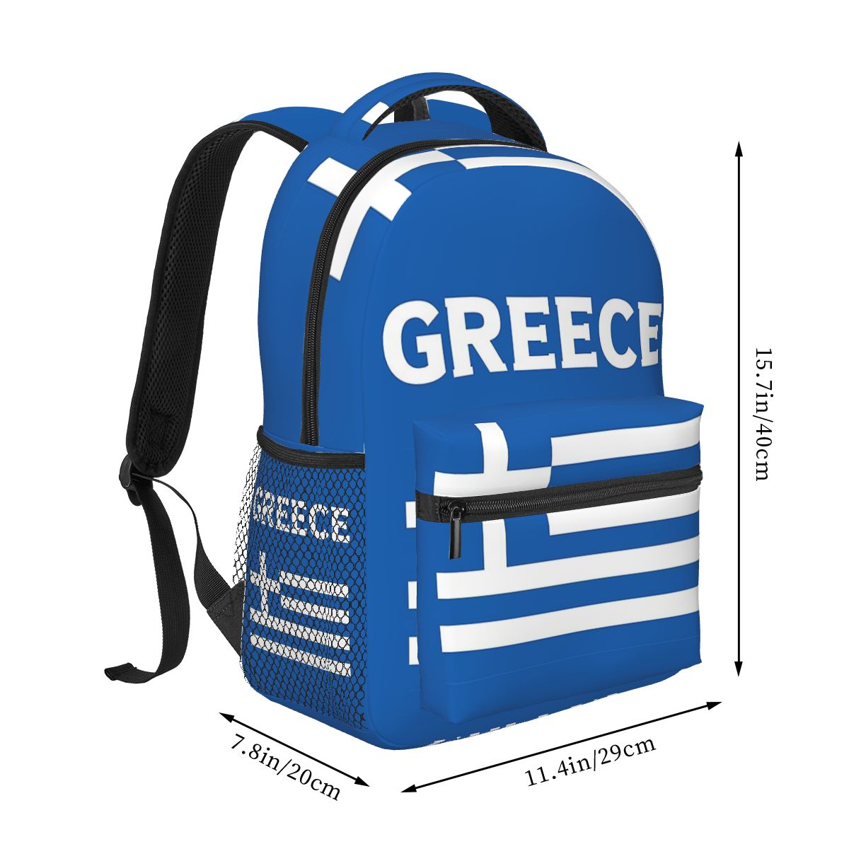 ギリシャギリシャ国旗学生バックパックスクールバッグハイキング - Men'S Fashion Greece のレビューと価格