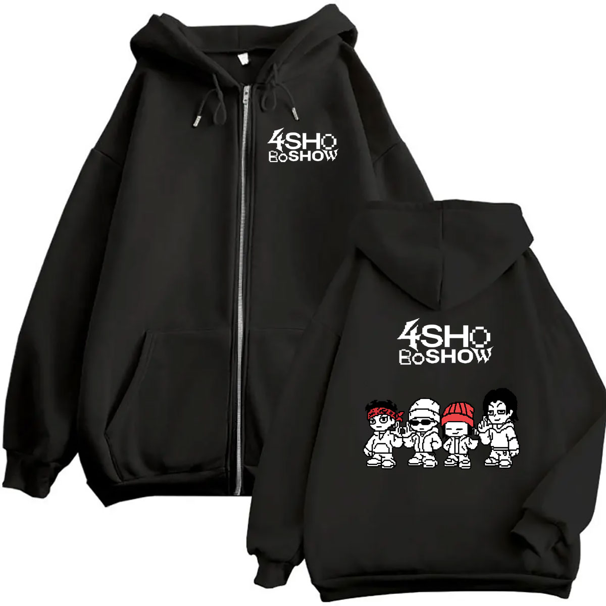 ホットな韓国バンドLngshot Jay Park 2026 - Mens Fashion Zip Up Hoodies のレビューと価格