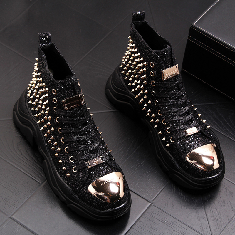 メンズラグジュアリーファッション プロムナイトクラブドレス  - Mens Fashion Zapatos のレビューと価格
