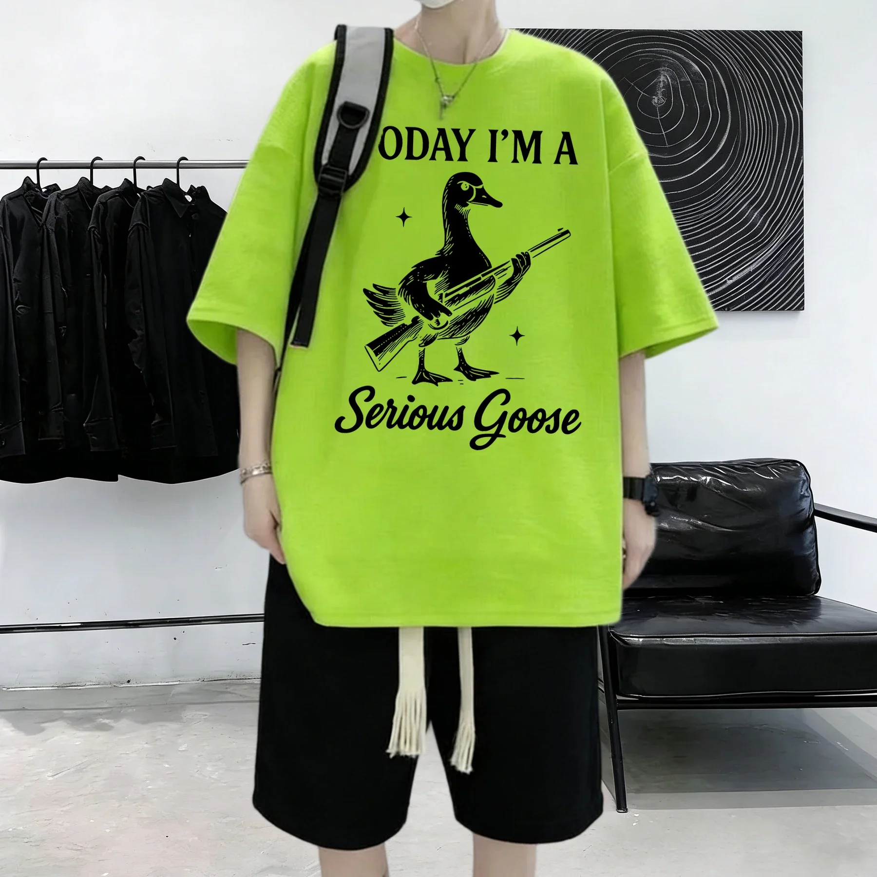 今日は私は本気でゴースト柄のコットンシンプルな夏用Tシャツメ - Men'S Fashion Today のレビューと価格