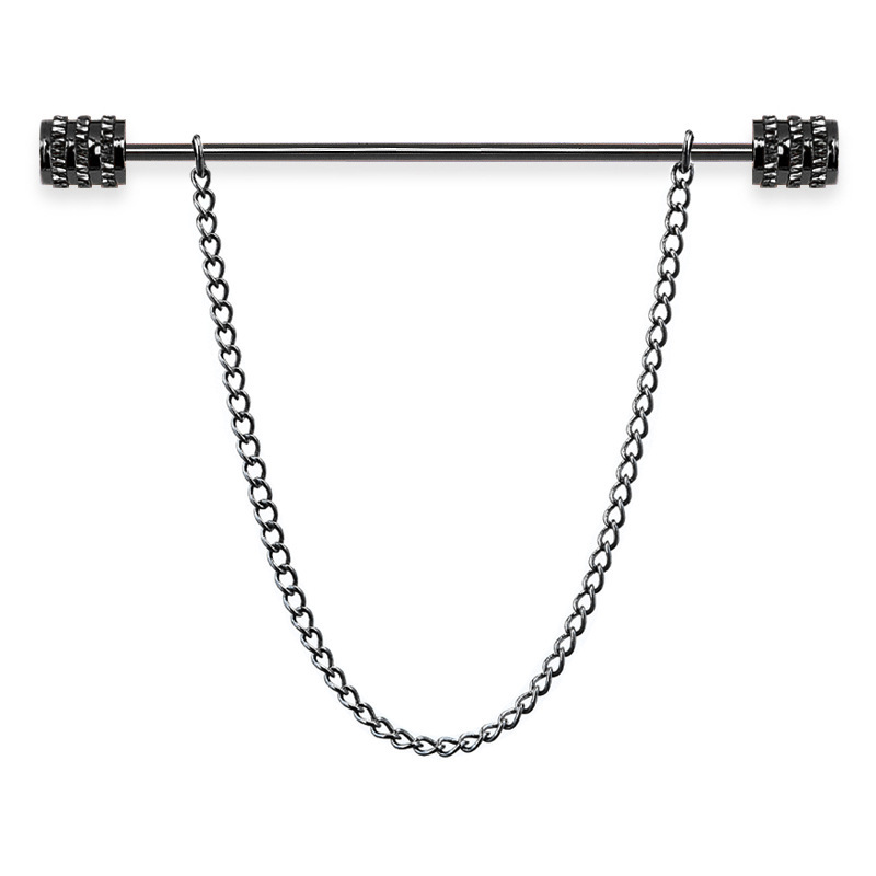 新しいメンズブローチシャツスタンドアップカラーピン固定クラス - Men'S Fashion Jewelry のレビューと価格