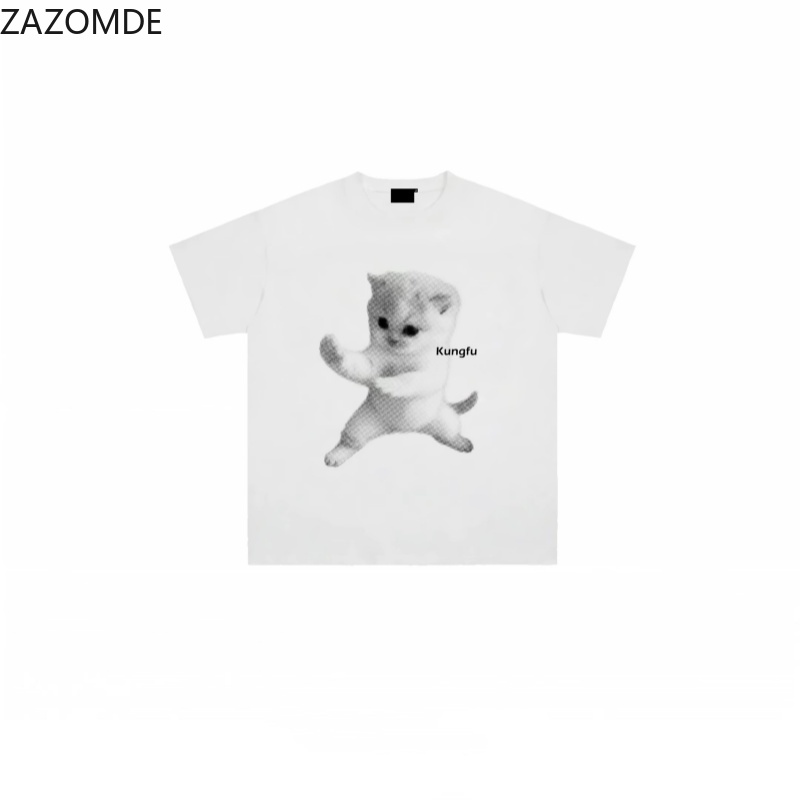 ZAZOMDE Ins トレンディなスローガングラフィック  - Mens Fashion Style Images のレビューと価格