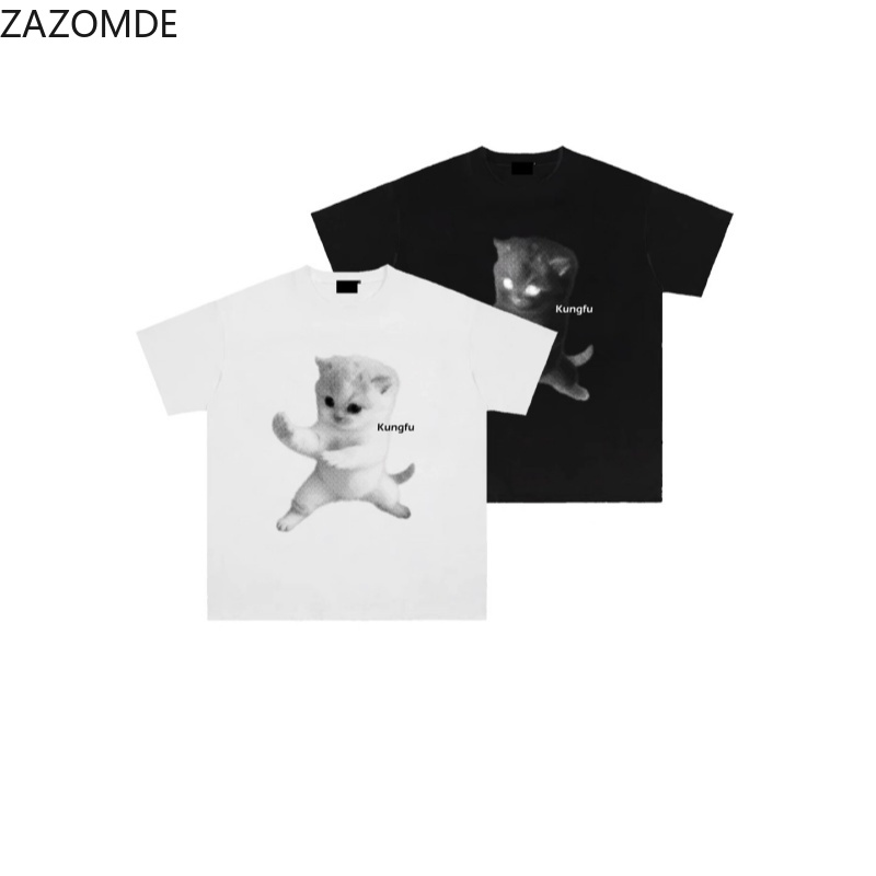 ZAZOMDE Ins トレンディなスローガングラフィック  - Mens Fashion Style Images のレビューと価格