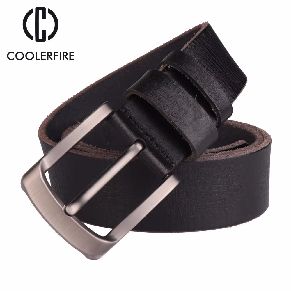 CCOOLERFIRE 男性ベルトフルグレイン 100% 本 - Leather Belt Braided のレビューと価格