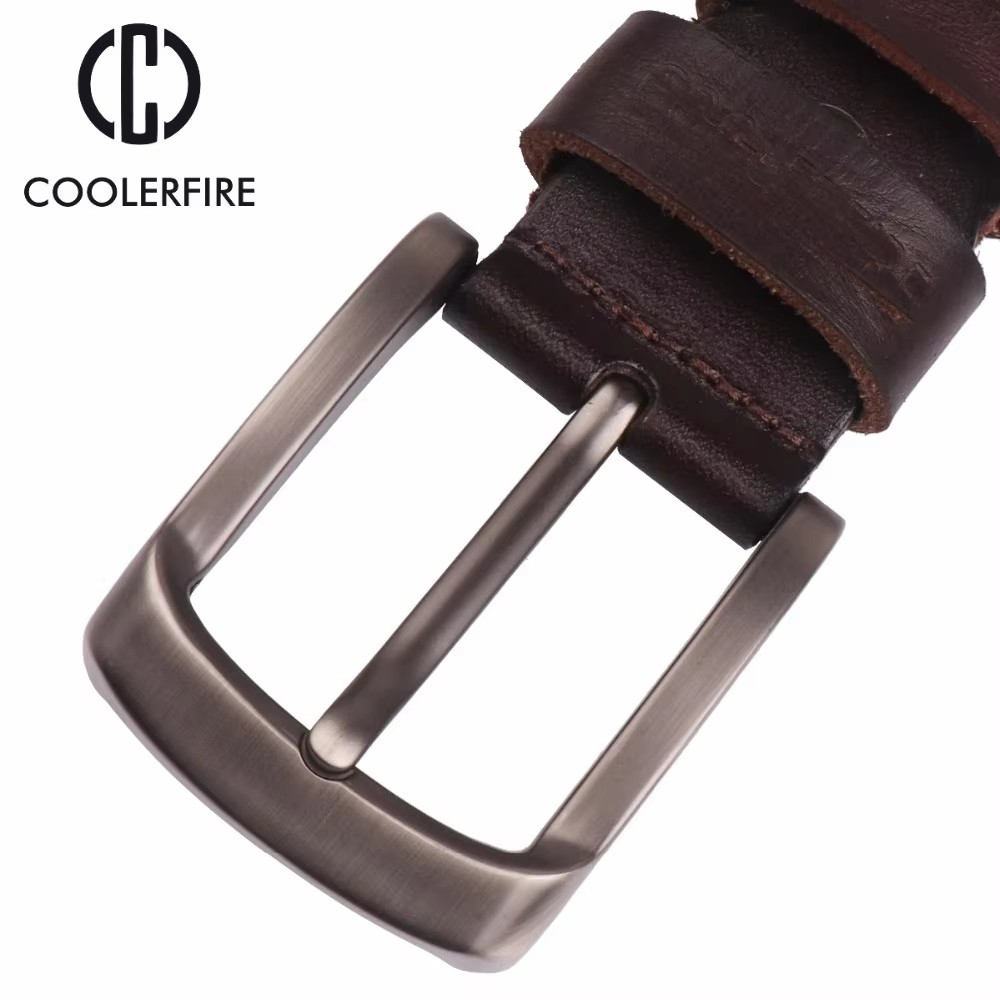 CCOOLERFIRE 男性ベルトフルグレイン 100% 本 - Leather Belt Braided のレビューと価格