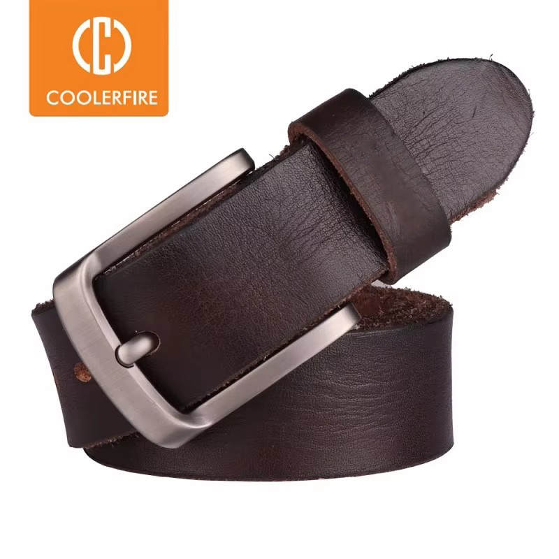 CCOOLERFIRE 男性ベルトフルグレイン 100% 本 - Leather Belt Braided のレビューと価格