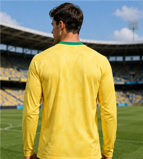 ブラジル2026記念版3Dプリント長袖サッカーシャツ速乾性通 - Men'S Fashion 2026 のレビューと価格