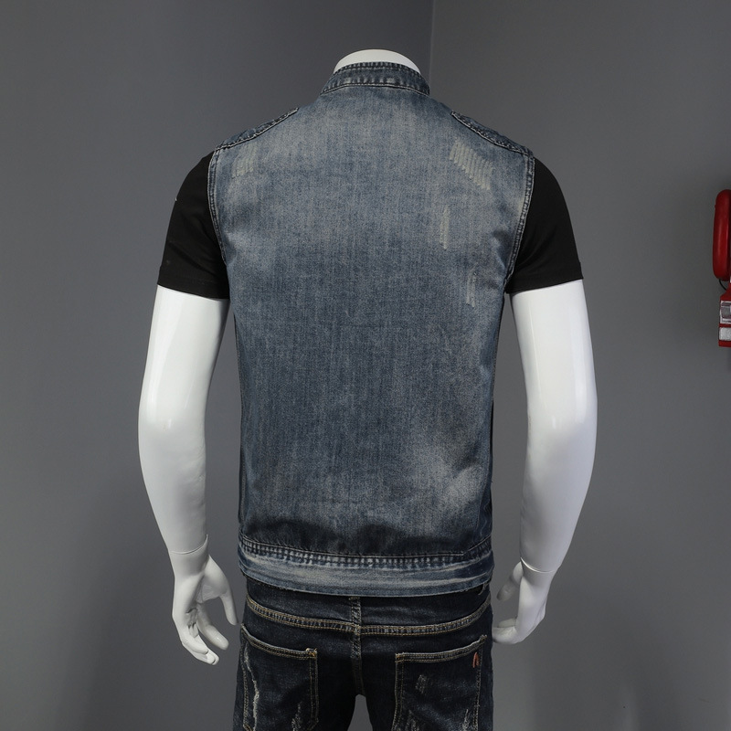 2026 メンズデニムベストヴィンテージファッションデザイン - Men'S Fashion Vest With Jeans のレビューと価格